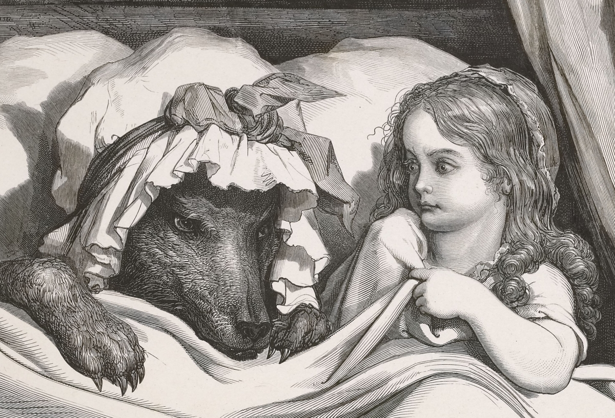 Le Petit Chaperon Rouge par Gustave Doré