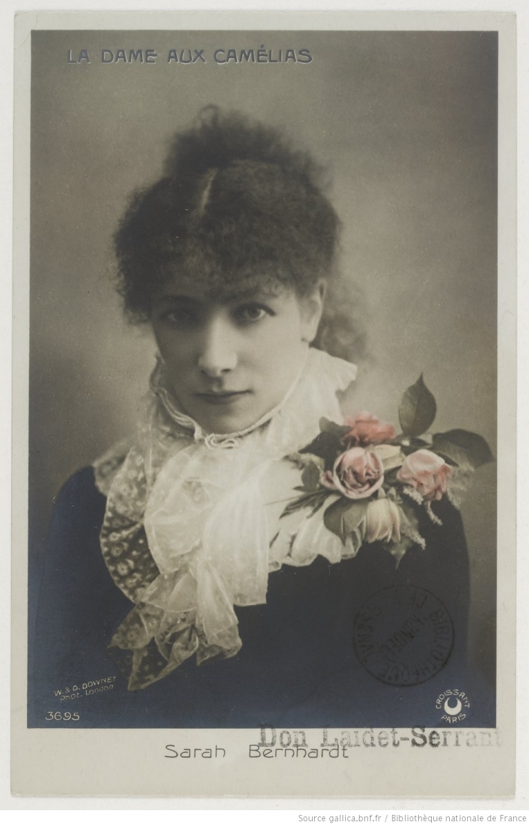 Sarah Bernhardt dans la Dame aux Camélias
