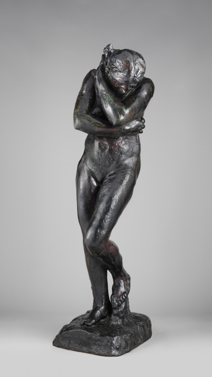 Sculpture d'un corps de femme par Rodin