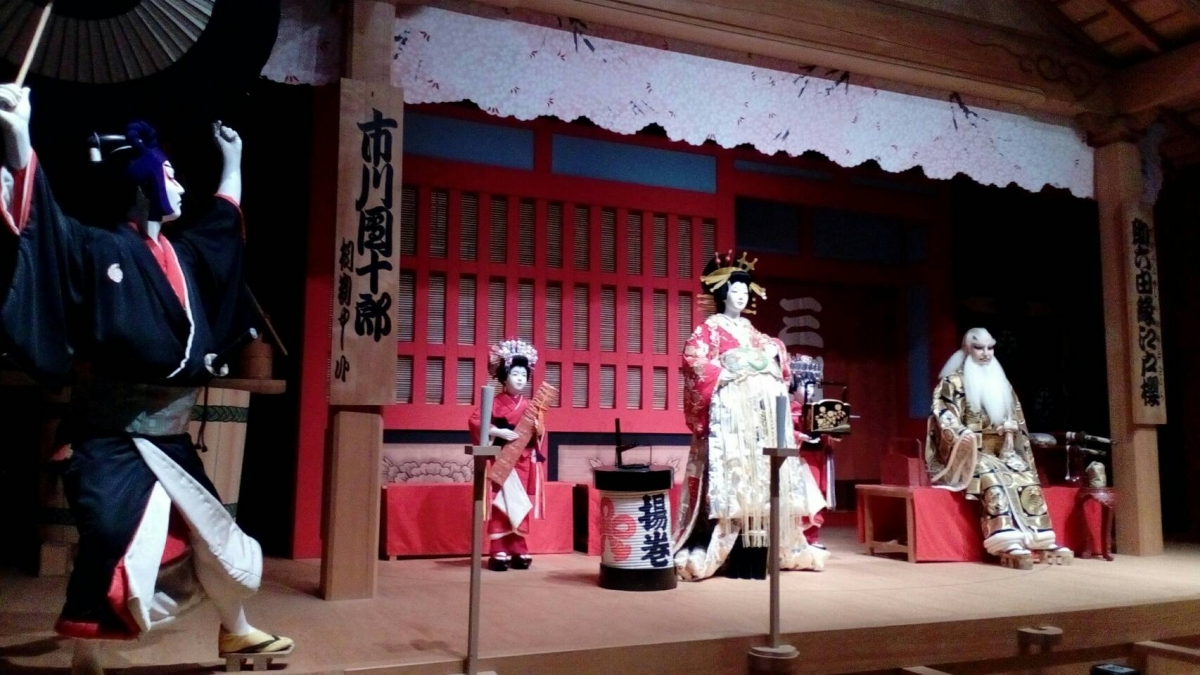 Acteurs du théâtre de Nô japonais 