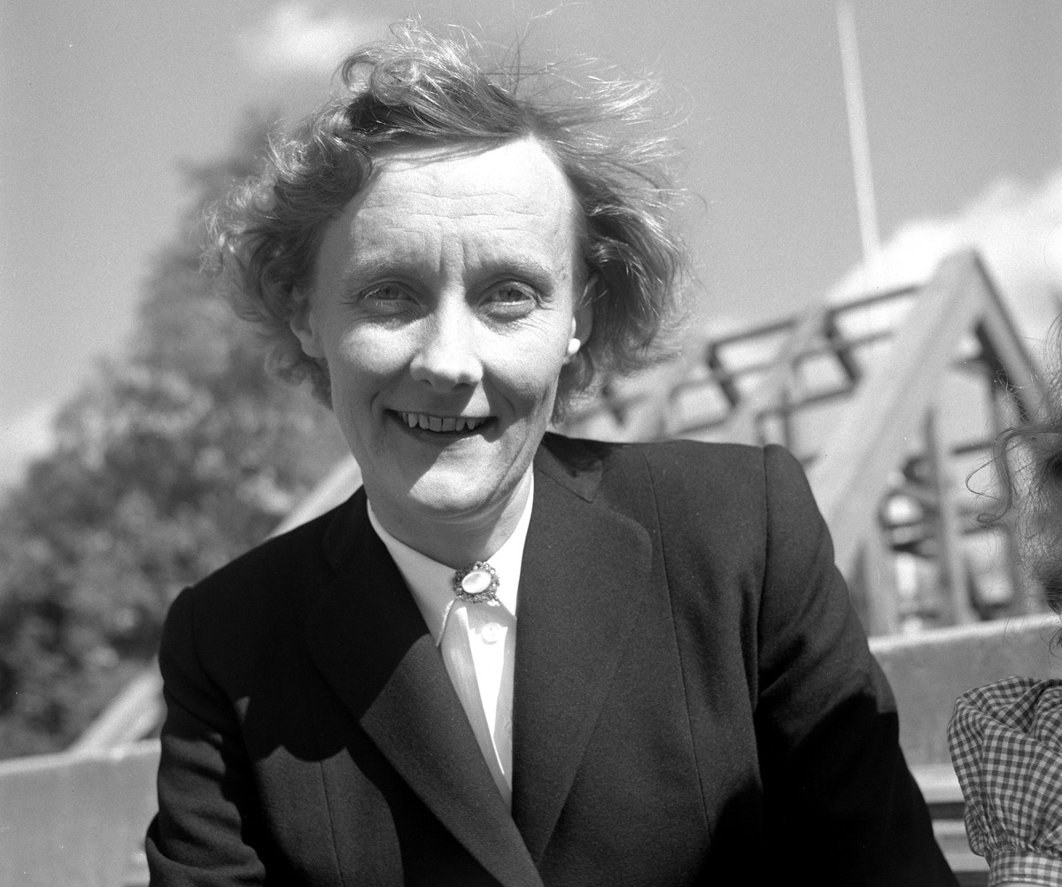 Portrait d'Astrid Lindgren