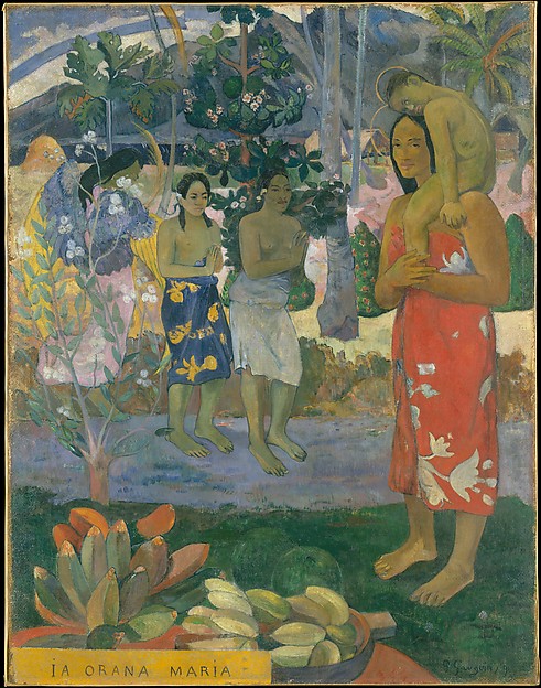 Paul Gauguin-Ia Orana Maria-carnet de voyage