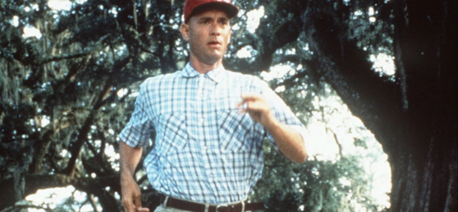 Le personnage de Forrest Gump, interprété à l'écran par Tom Hanks