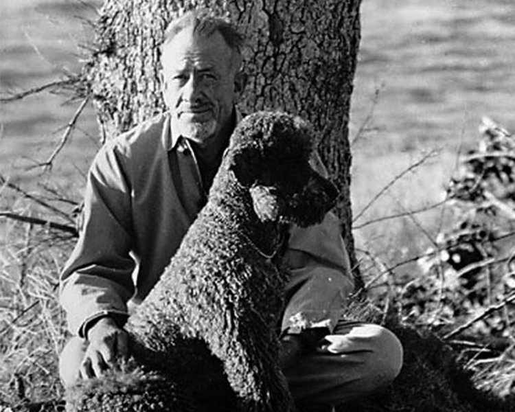 John Steinbeck et Charley - CC